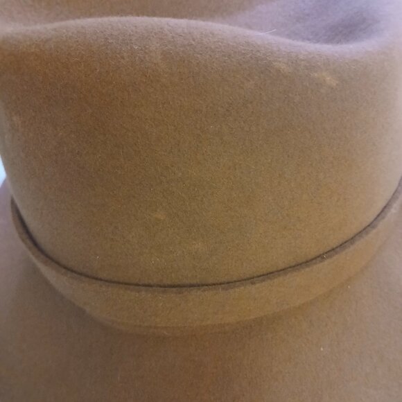 Vintage Lilly Dache Debs New York Brown Fedora Hat - Picture 2 of 5